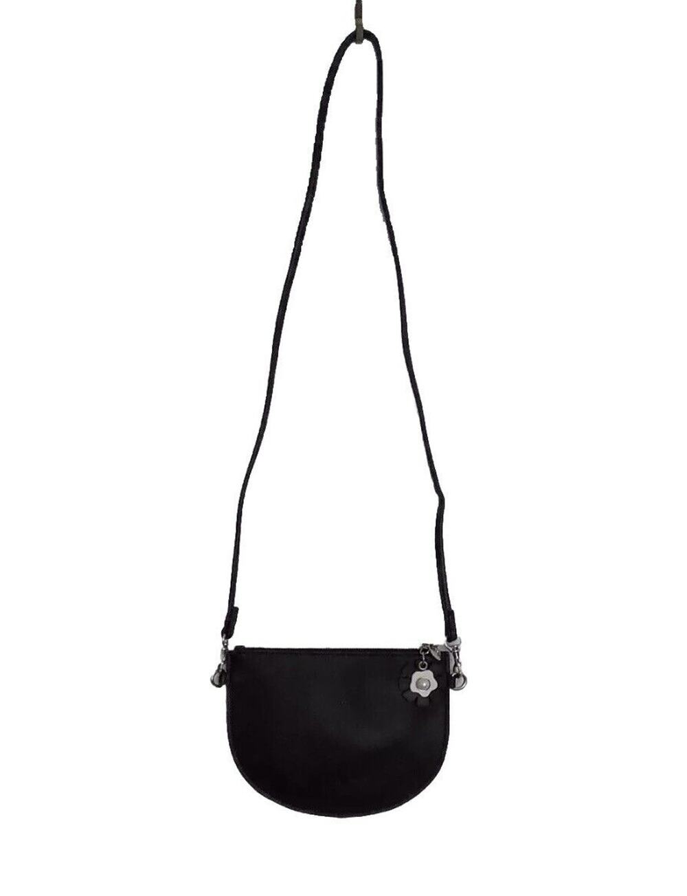 Zac Posen crossbody bag black leather purse NWOT